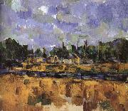 Paul Cezanne Oeverstaten oil painting on canvas